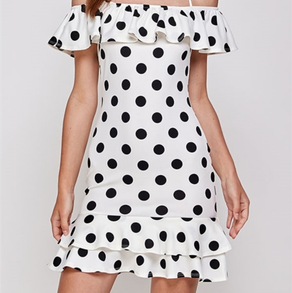 Polka dots summer dress